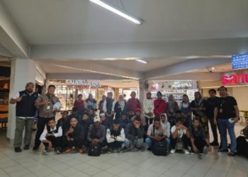 Polsek KKP Batam berhasil Gagalkan 41 CPMI Ilegal di Pelabuhan Batam Center.