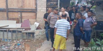 Respons Cepat Layanan 110, Personel Polsek Batam Kota Amankan Pria yang Mengancam Warga di Baloi Kolam