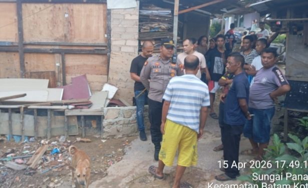 Respons Cepat Layanan 110, Personel Polsek Batam Kota Amankan Pria yang Mengancam Warga di Baloi Kolam