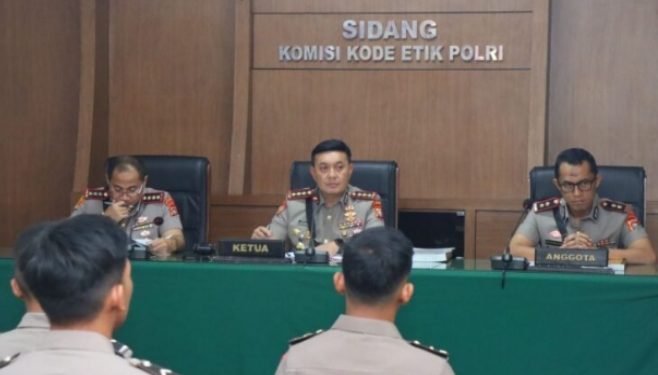 Sidang KKEP Putuskan PTDH Empat Anggota Polri, Polda Kepri Terkait Dugaan Tindak Pidana Penganiayaan Terhadap Korban BRIPDA NS