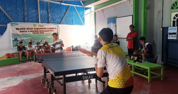 Dinas Pemuda dan Olahraga (Dispora) Kabupaten Karimun telah Mulai Melakukan Seleksi Atlit Muda pada 19 April 2026