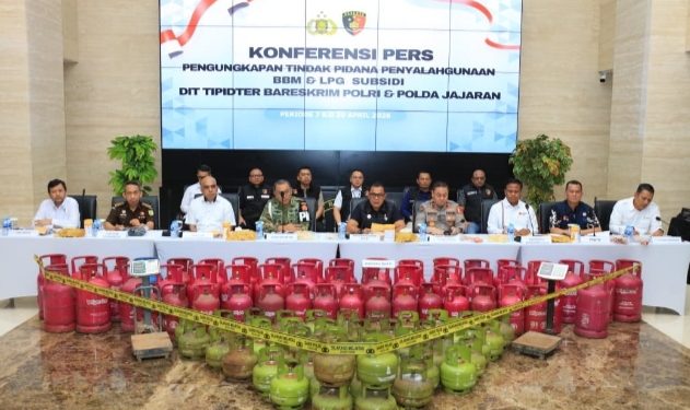 Polri Ungkap 330 Tersangka Penyalahgunaan BBM dan LPG Subsidi dalam 13 hari