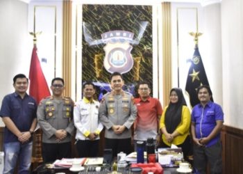 Perkuat Kemitraan, Polda Jambi silaturahmi bersama PWI Kota Jambi Siap Hadapi Tantangan Informasi Digital