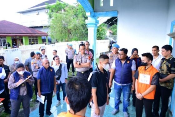 Polda Jambi Gelar Rekonstruksi Kasus Tindak Pidana Rudapaksa