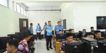 Wakapolda Jambi Tinjau Langsung Tes Psikologi Penerimaan Bintara Polri T.A 2026